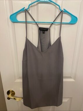 Banana Republic Gray Racerback tank